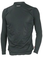 Craft Craft Active Wind Stopper Long Sleeve Crew Base Layer Top: Black LG