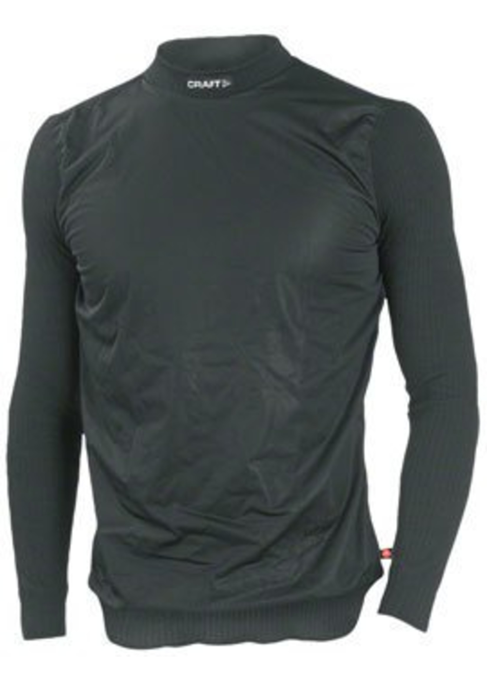 Craft Craft Active Wind Stopper Long Sleeve Crew Base Layer Top: Black LG