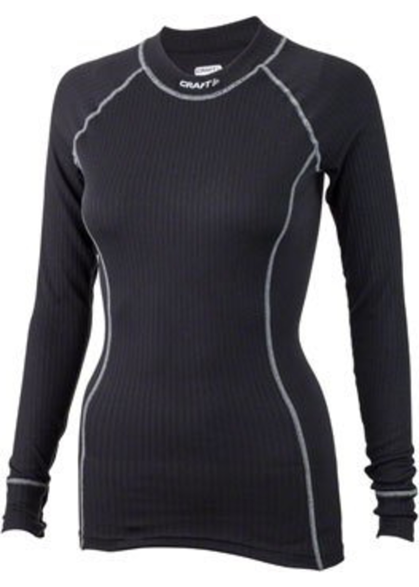 Craft Craft Active Women's Crewneck Long Sleeve Top: Black MD