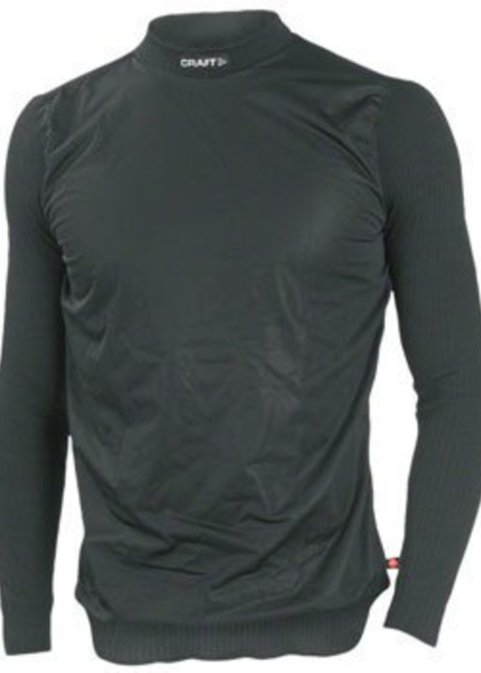 Craft Craft Active Wind Stopper Long Sleeve Crew Base Layer Top: Black SM