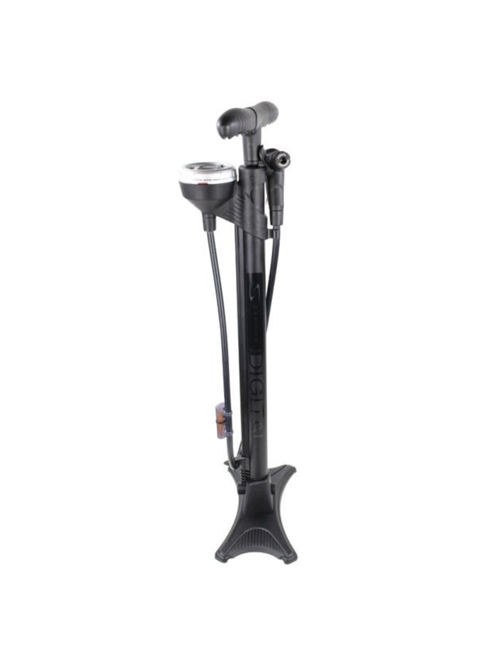 Serfas Serfas Black Digital Floor Pump