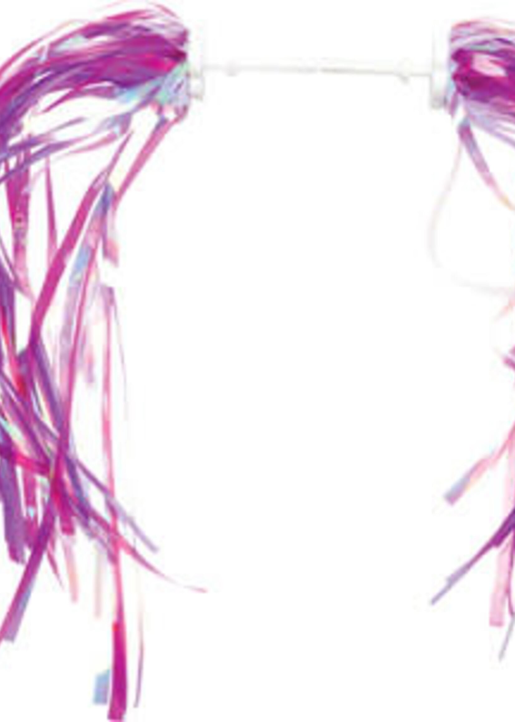 Dimension Kid's Bike Streamers: Magenta/Pink~ Pair