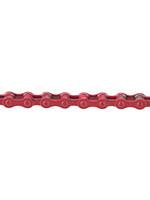 KMC S1 Chain - Single Speed 1/2" x 1/8", 112 Links, Red