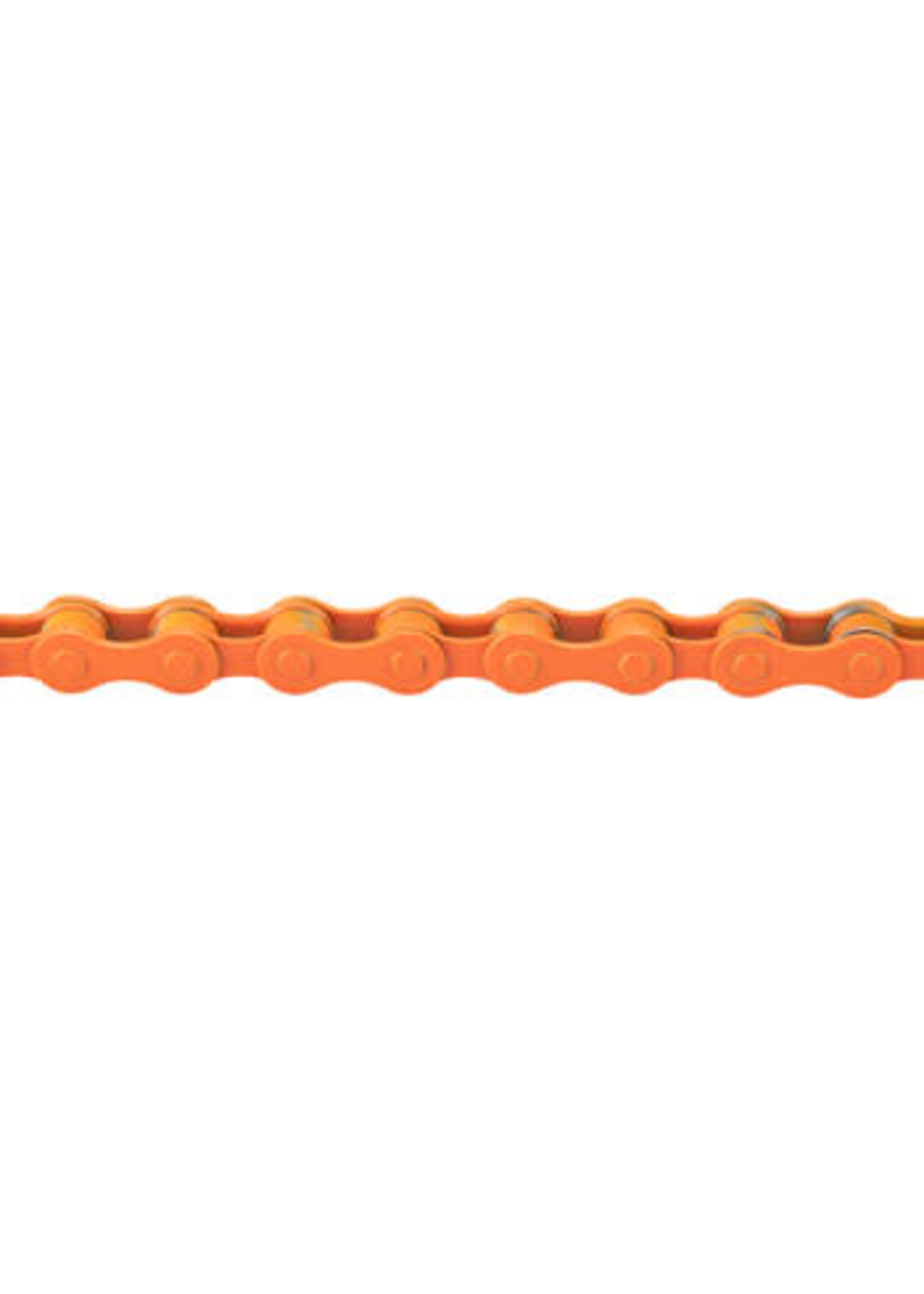 KMC S1 Chain - Single Speed 1/2" x 1/8", 112 Links, Orange