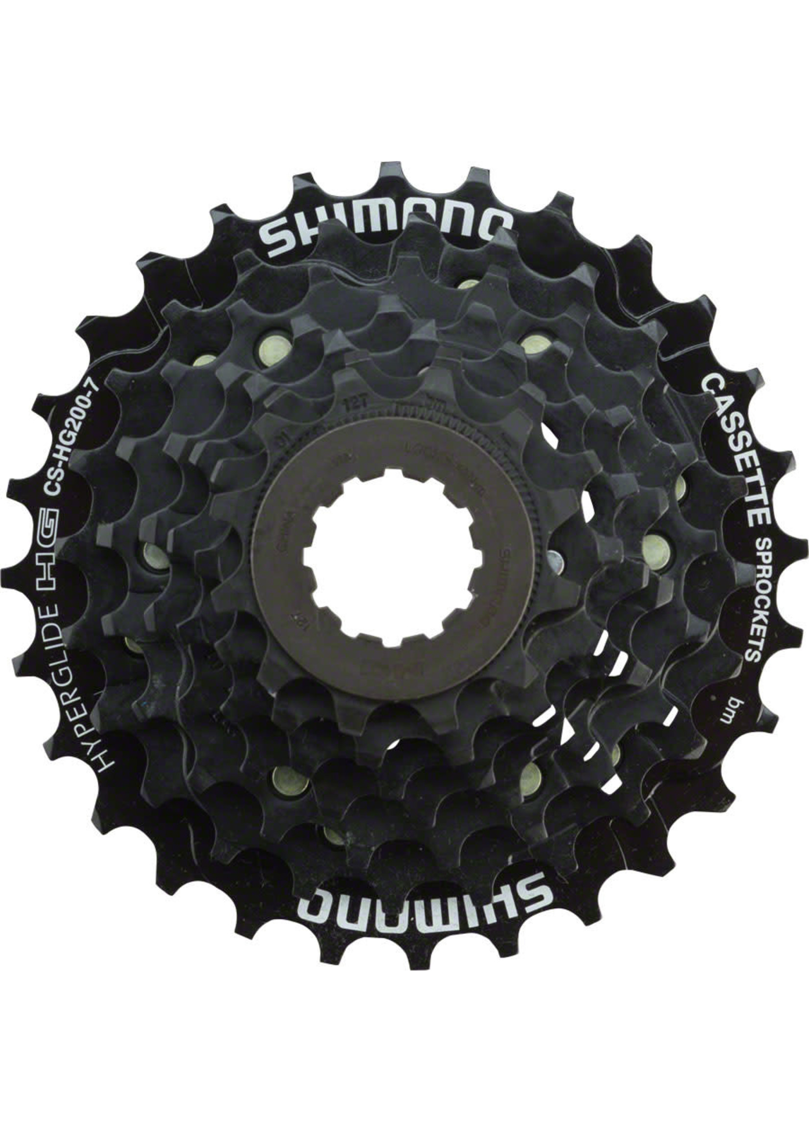 Shimano Shimano Tourney CS-HG200 Cassette - 7 Speed, 12-28t, Black