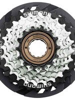 Shimano Shimano Multiple Freewheel Sprocket, MF-TZ510 14-28T, 7-SPEED, 14-16-18-20-22-24-28T, W/spoke Protector