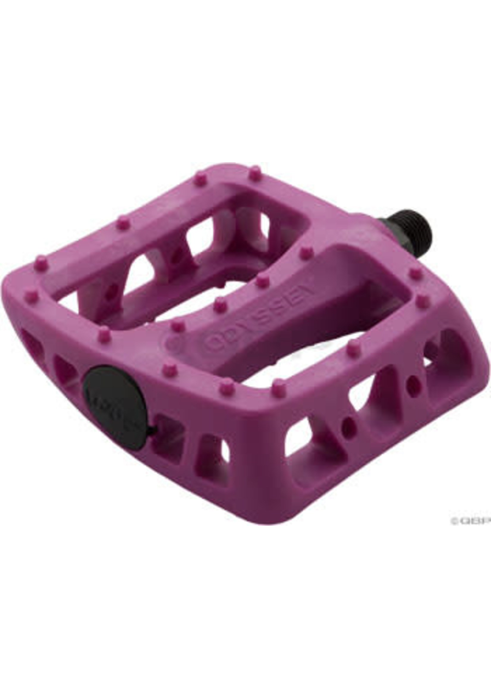 Odyssey Twisted PC Pedals - Platform, Composite/Plastic, 1/2", Purple