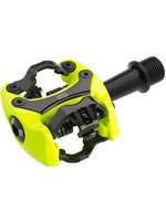 iSSi Flash II Pedals - Dual Sided Clipless, Aluminum, 9/16", Yellow