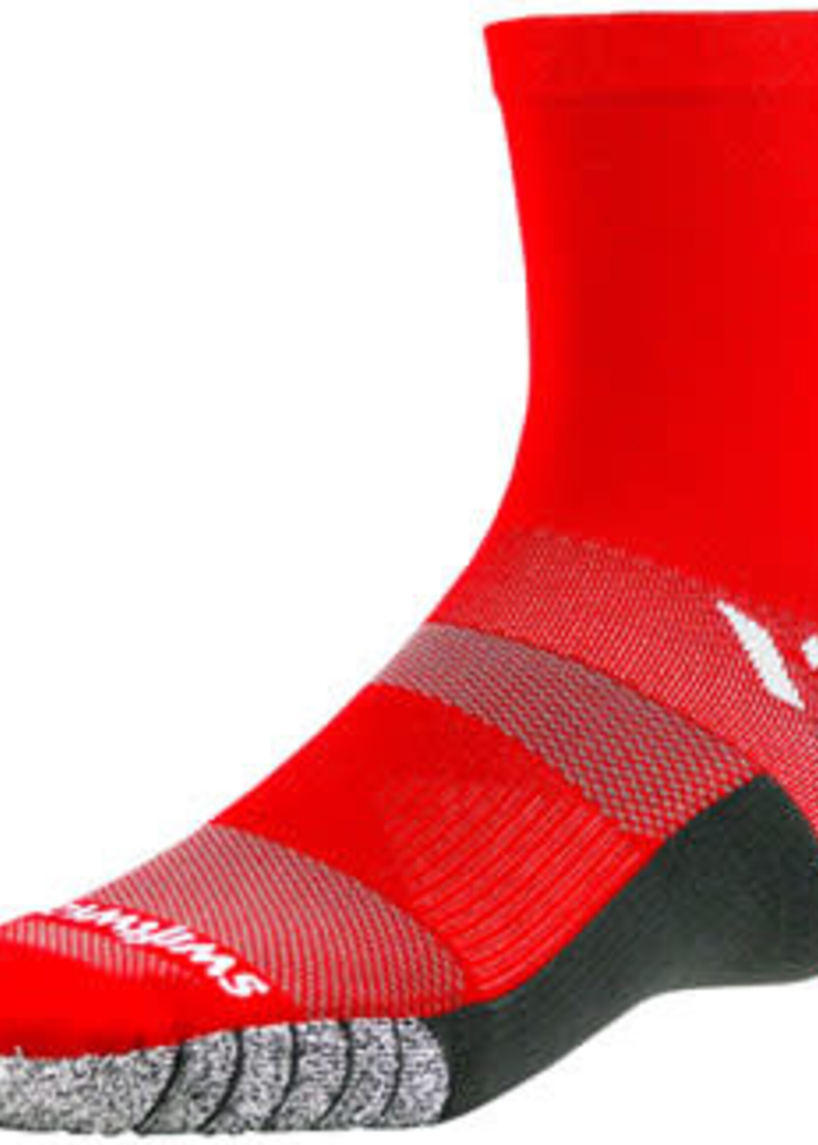 Swiftwick Swiftwick Flite XT Five Socks - 5 inch, Red, Small