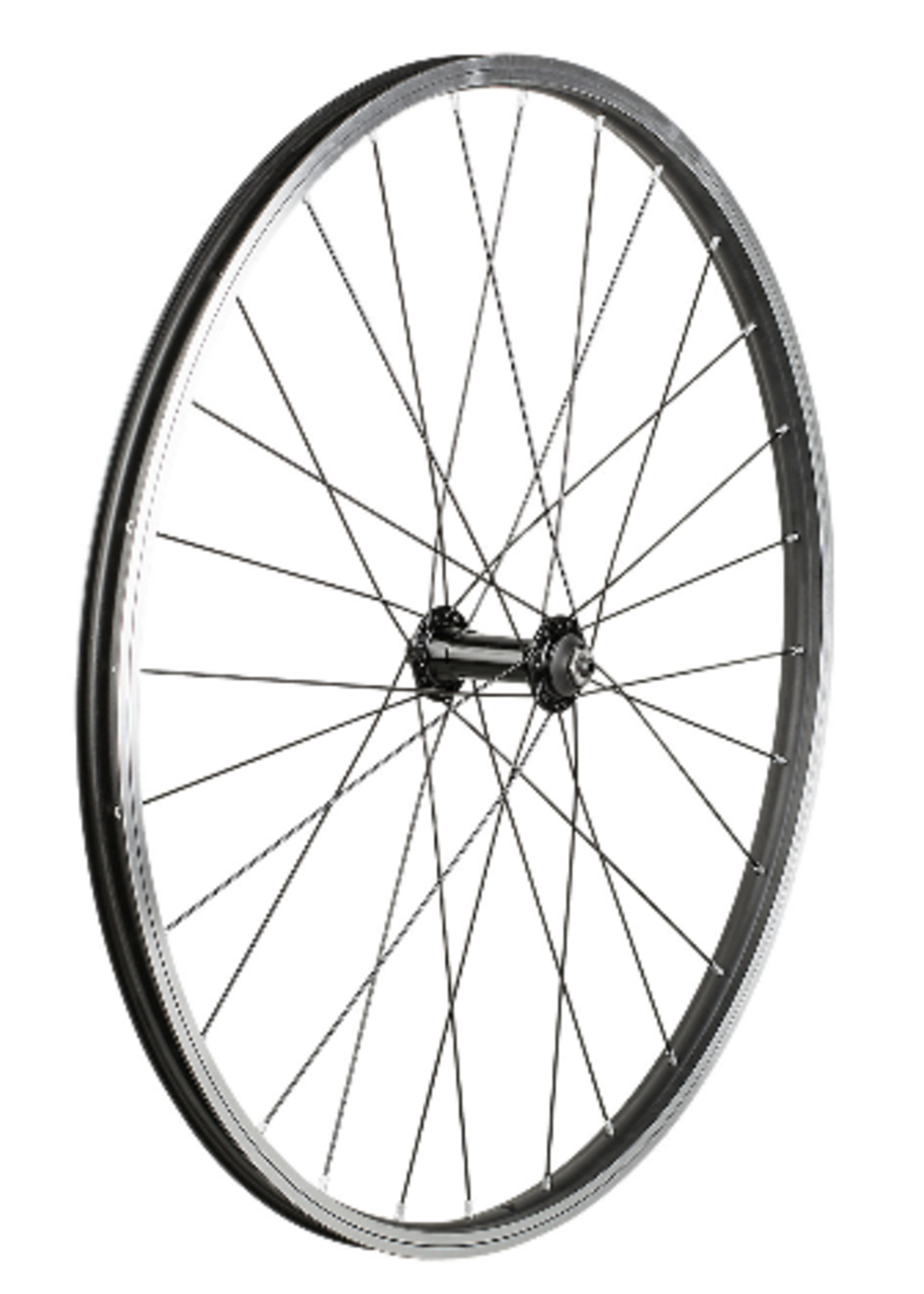 trek Trek Black Rim Brake 26 28H Single Wall QR Front Wheel