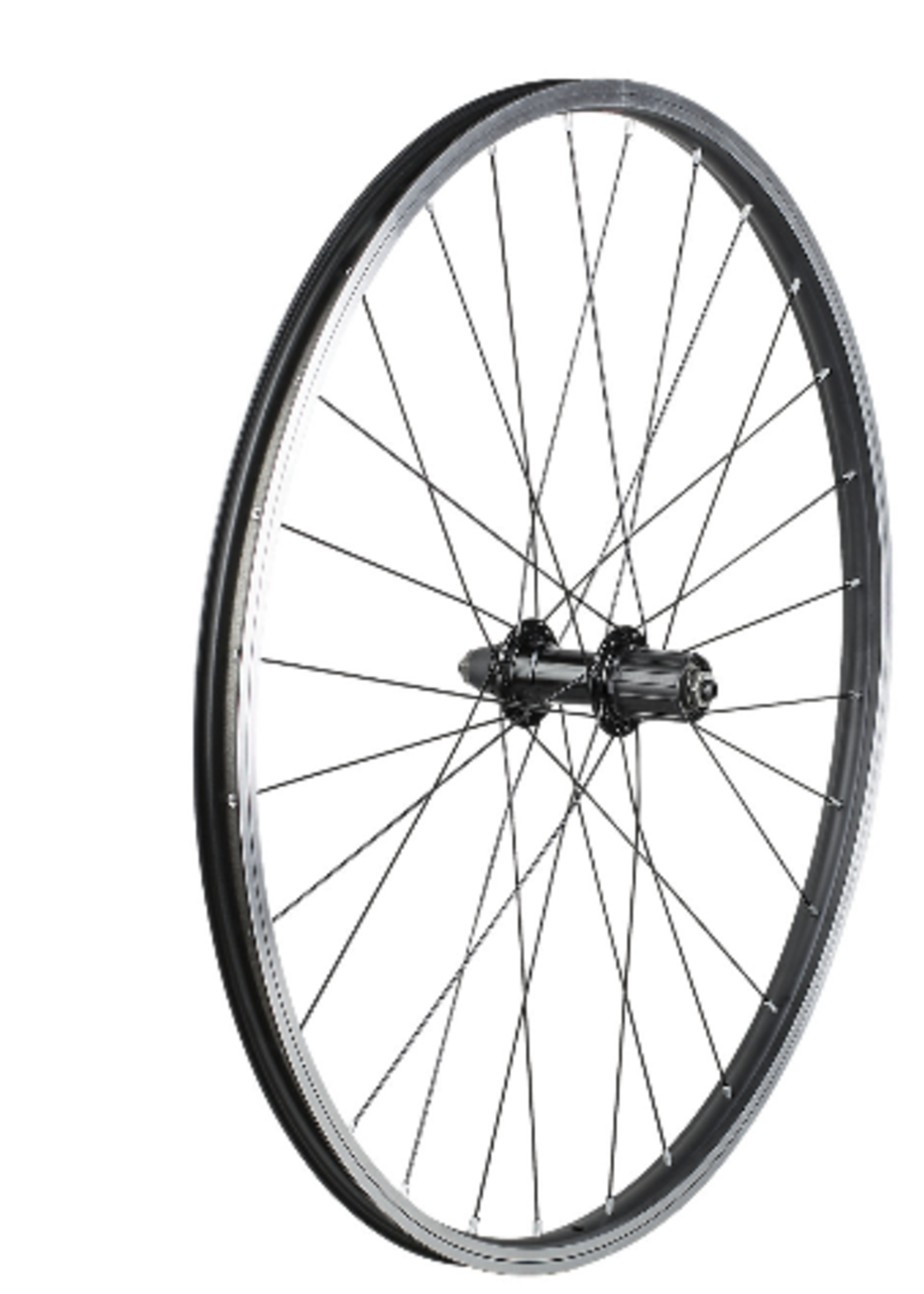 trek Trek Black Rim Brake 26 28H Single Wall QR 8-Speed Rear Wheel