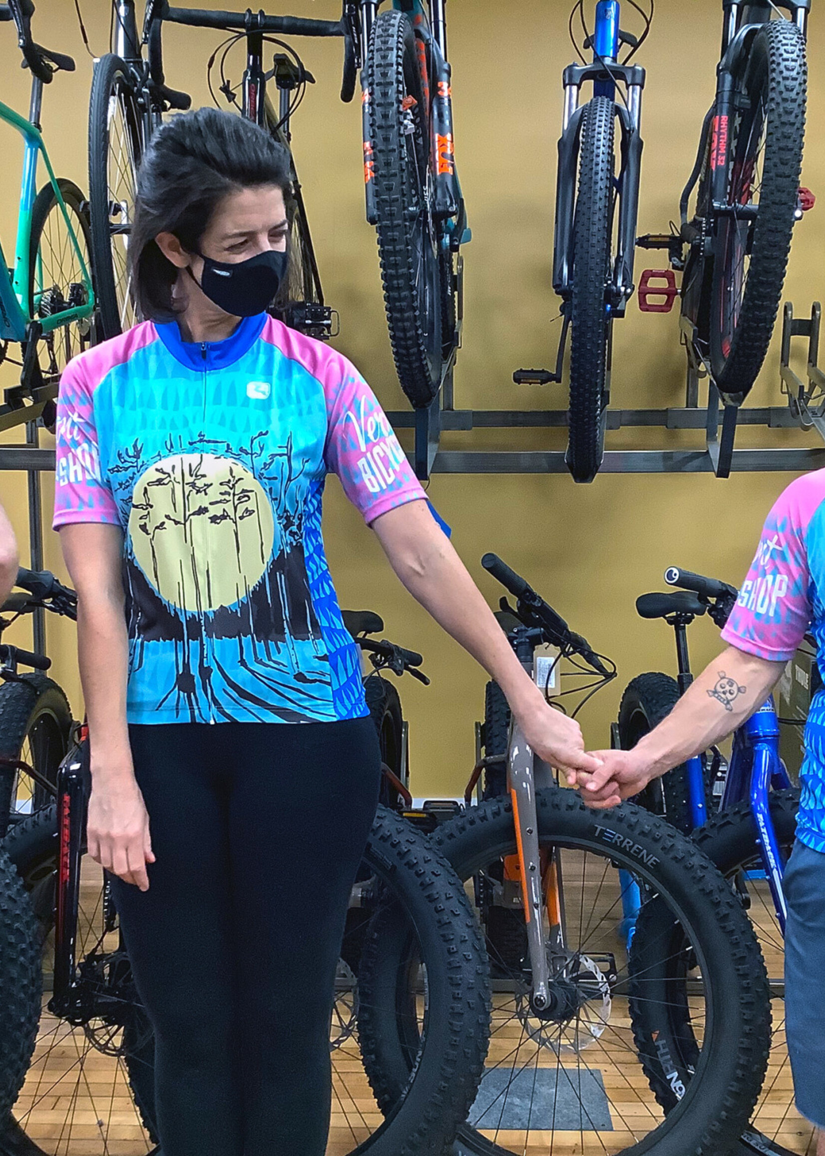 Vermont Bicycle Shop Vermont Bicycle Shop Night Ride Jersey