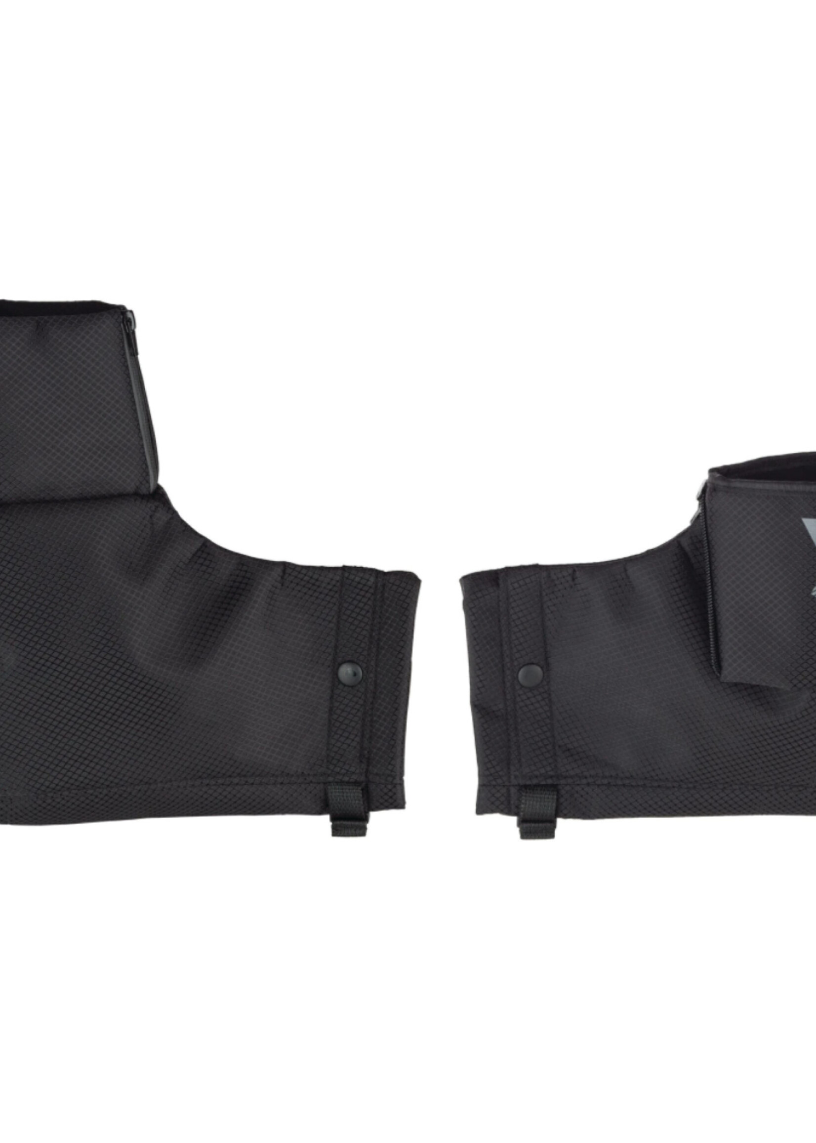 Wolf Tooth Singletrack Pogie: Black and Gray Logo, Pair