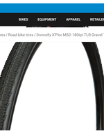 Donnelly Donnelly Sports X'Plor MSO Tire - 650b x 50 Tubeless Folding Black