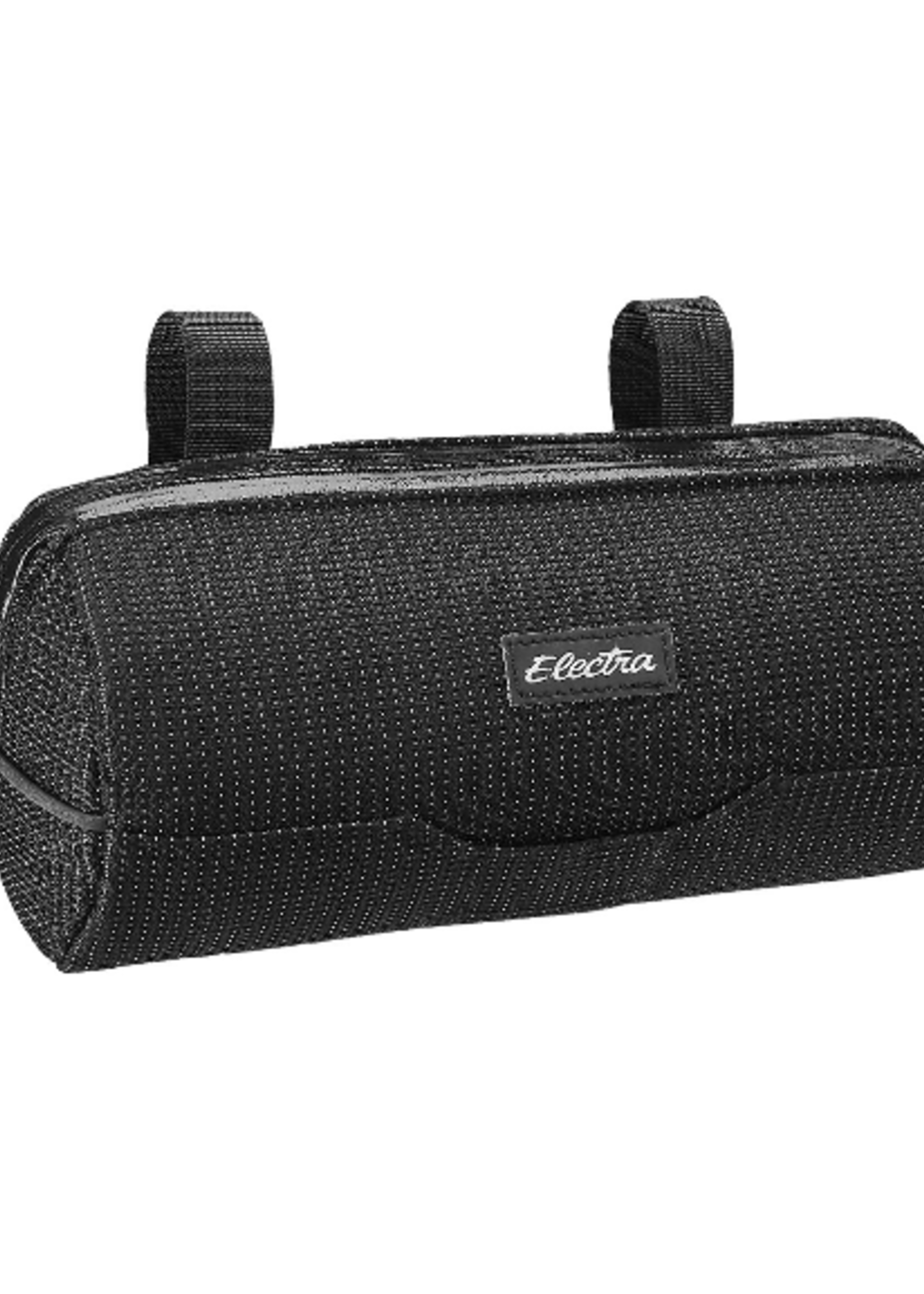 Electra Electra Cylinder Handlebar Bag Reflective Charcoal Bag