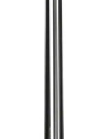 Lezyne Digital Shock Floor Pump, Alloy/Steel Piston, Wood Handle, Nylon Braided Hose, 300 psi, Silver