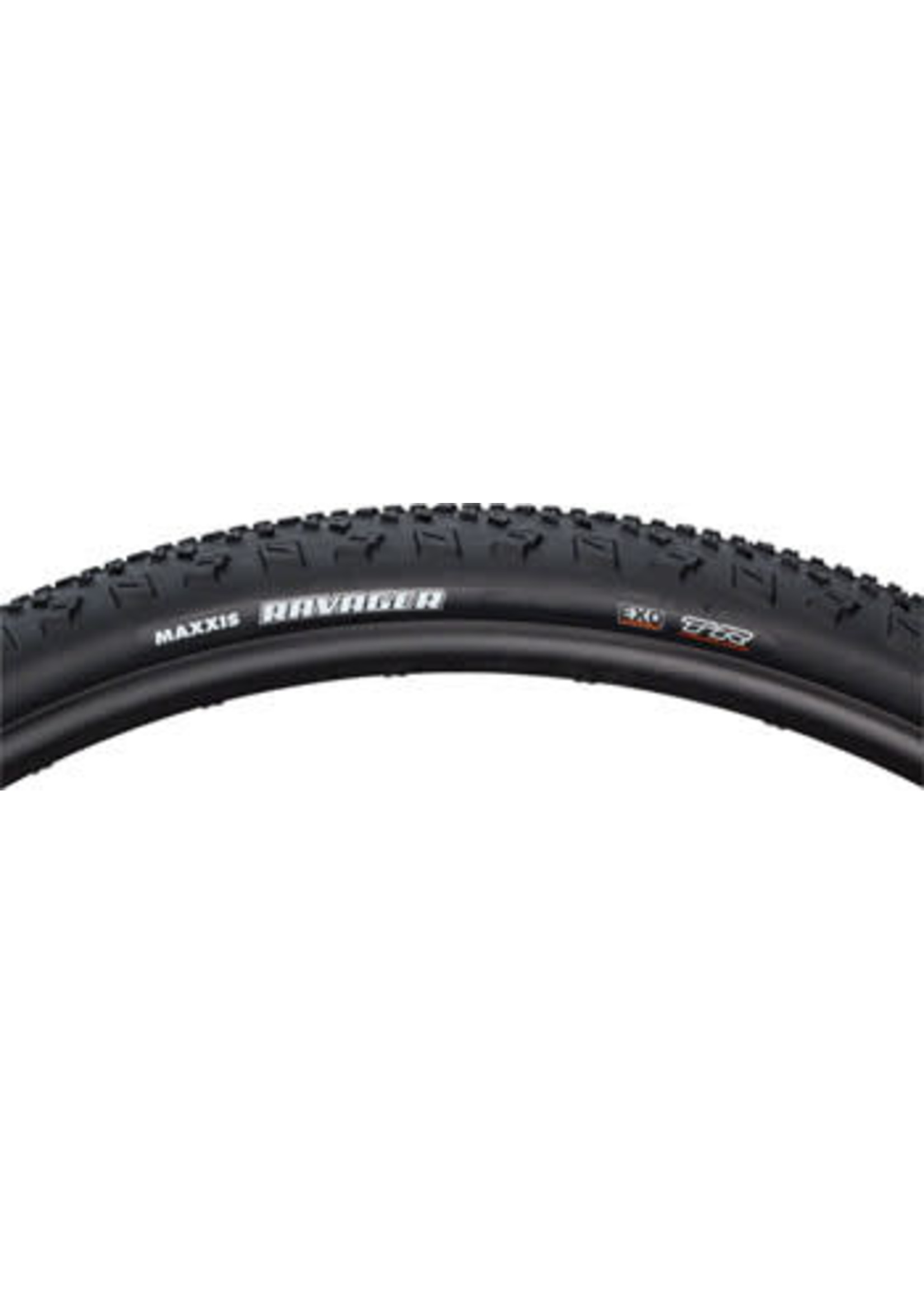 Maxxis Maxxis Ravager Tire: 700 x 40mm, Folding, 120tpi Casing, Dual Compound, EXO Protection, Tubeless Ready, Black