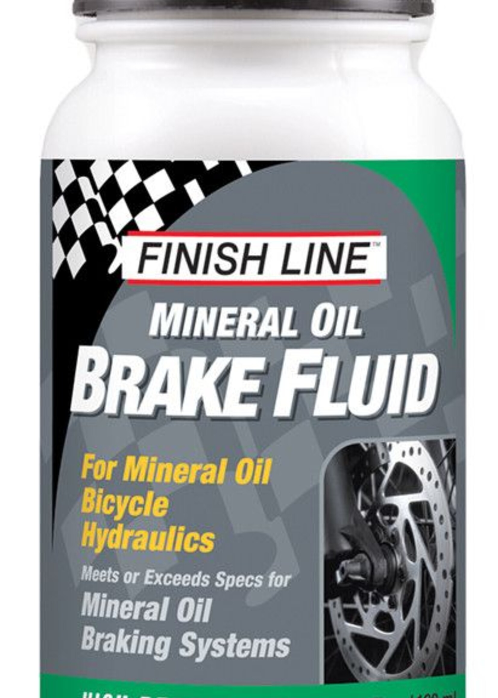 Finish Line Mineral Oil Brake Fluid, 4oz
