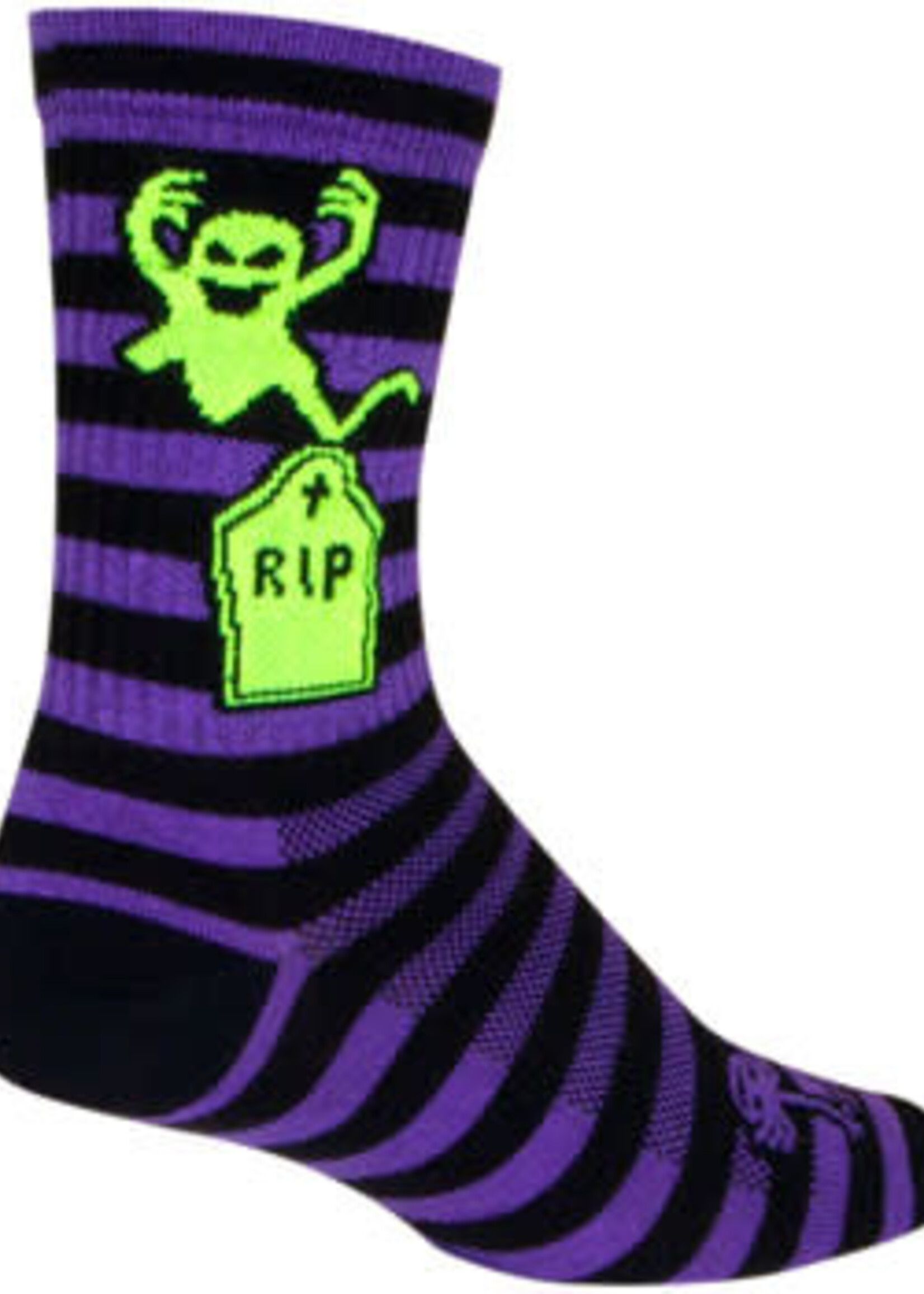 SockGuy SockGuy Fright Crew Sock - 6 Small/Medium