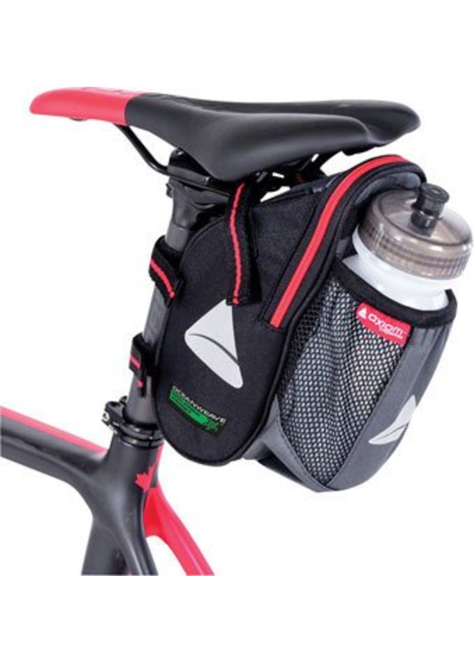 Axiom Axiom Seymour Oceanweave Wedge 1.3 H2O Saddle Bag: Black