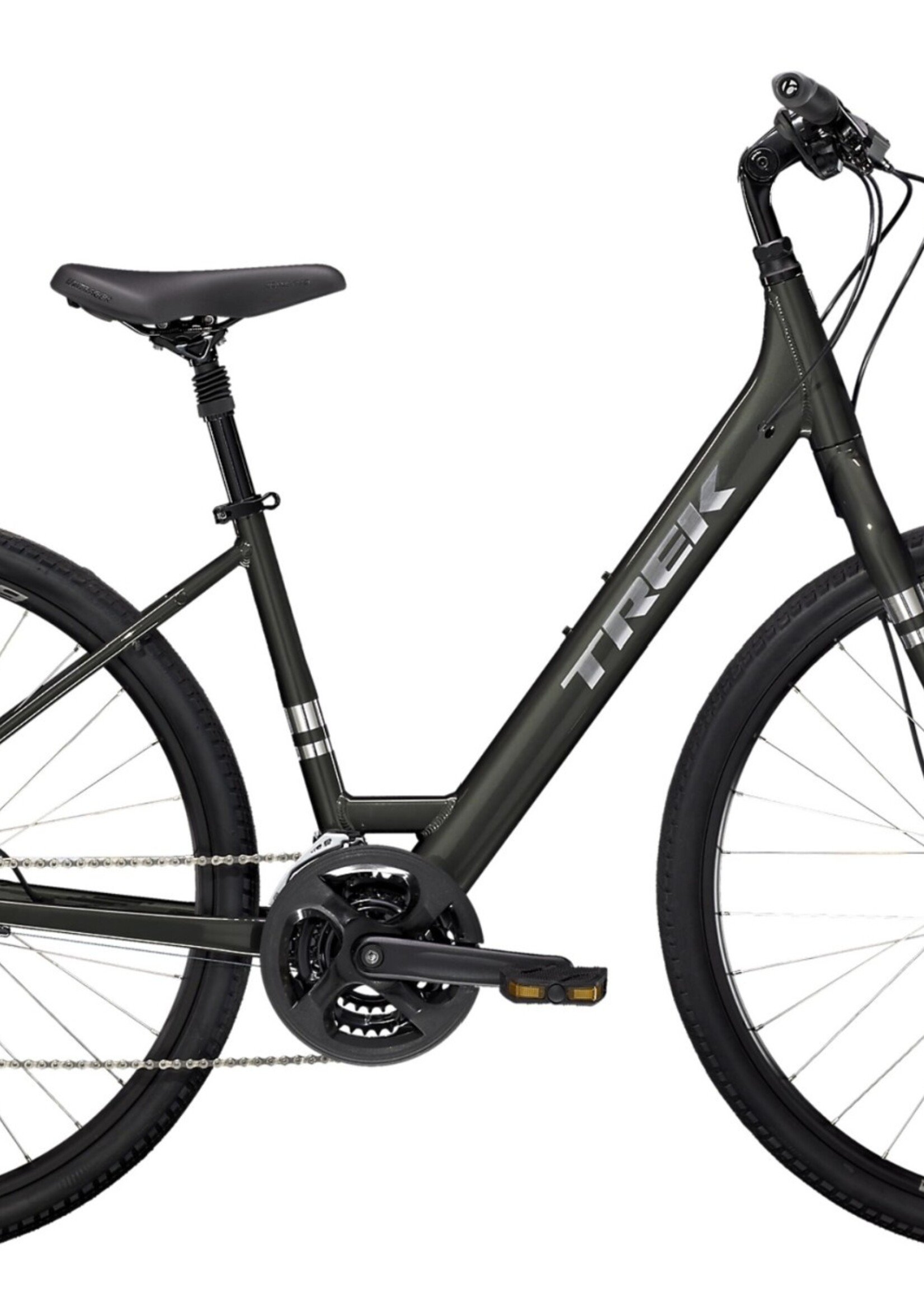 trek Verve 2 Disc Low Step XL Lithium Grey