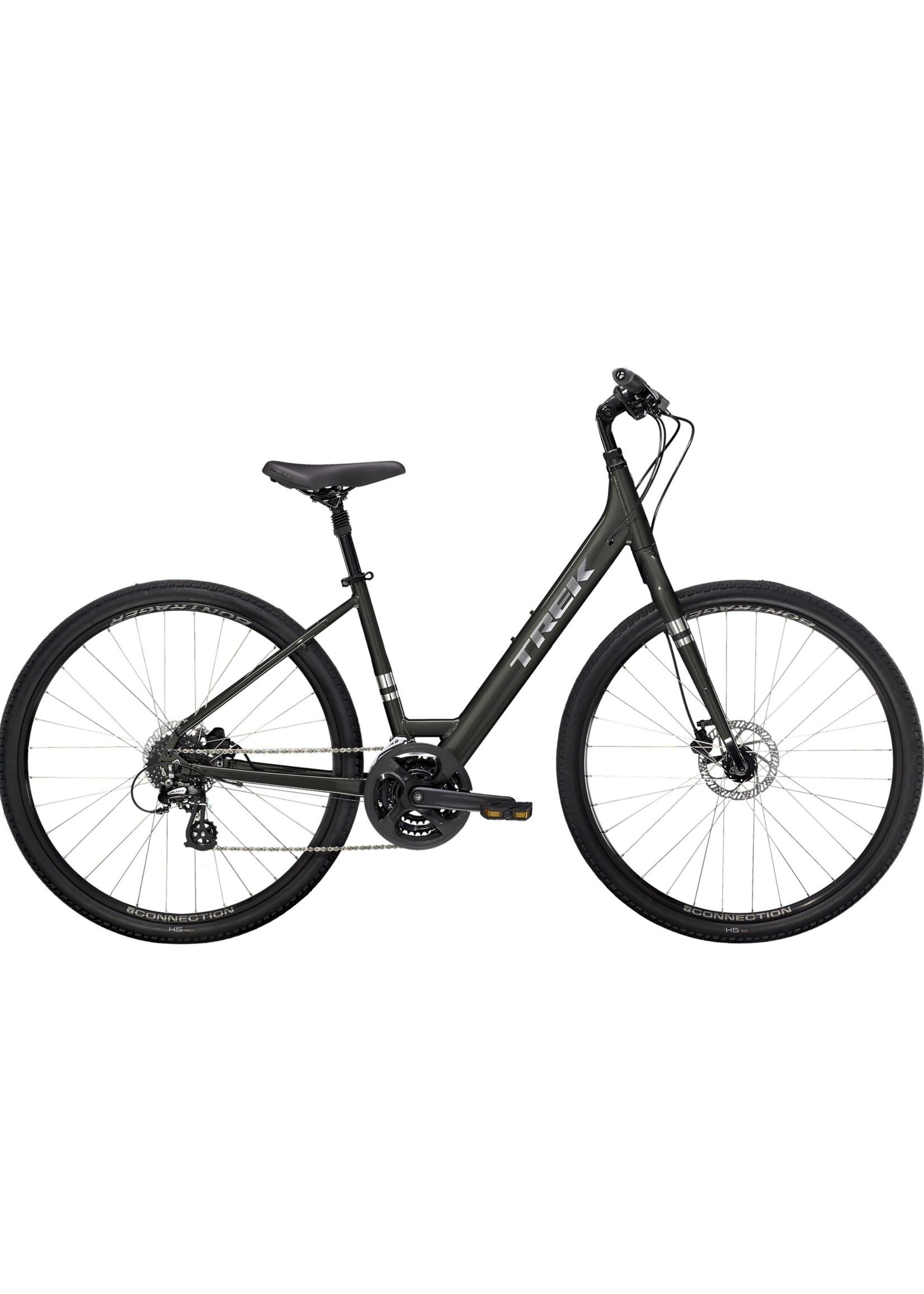 trek Verve 2 Disc Low Step XL Lithium Grey