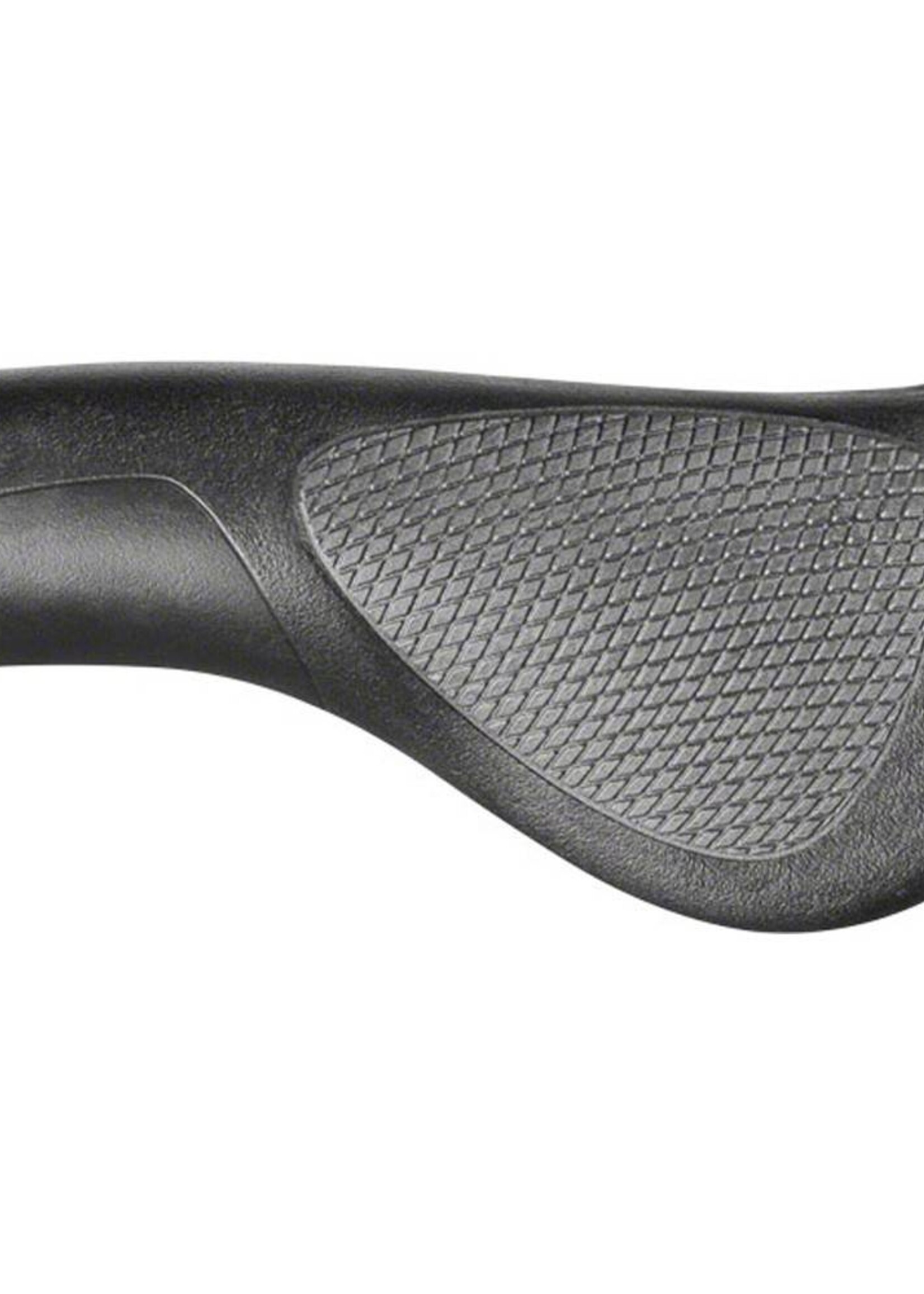 Ergon Ergon GP1-L Grips: Large, Black/Gray