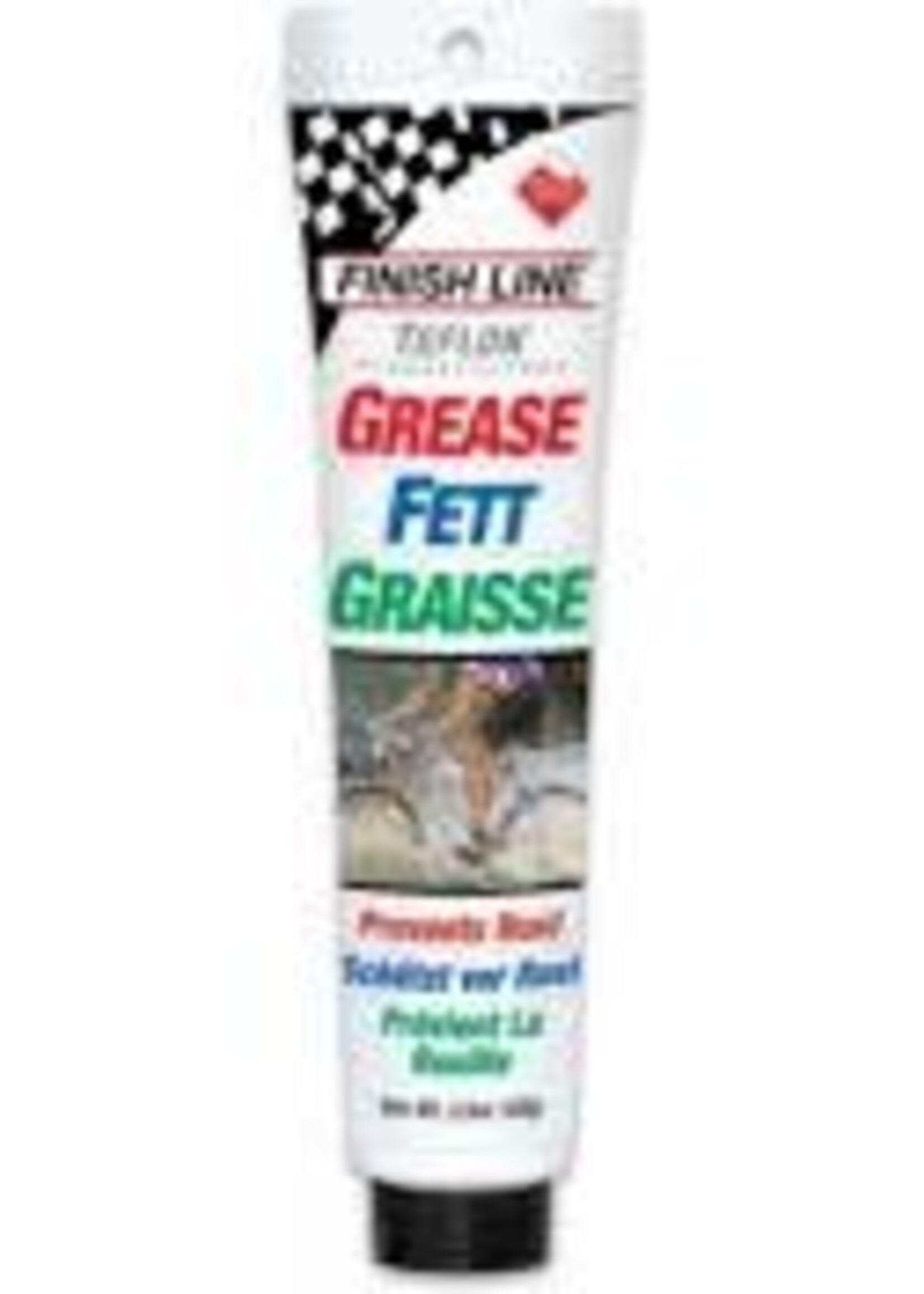 Finish Line Premium Grease with Teflon, 3.5oz Tube