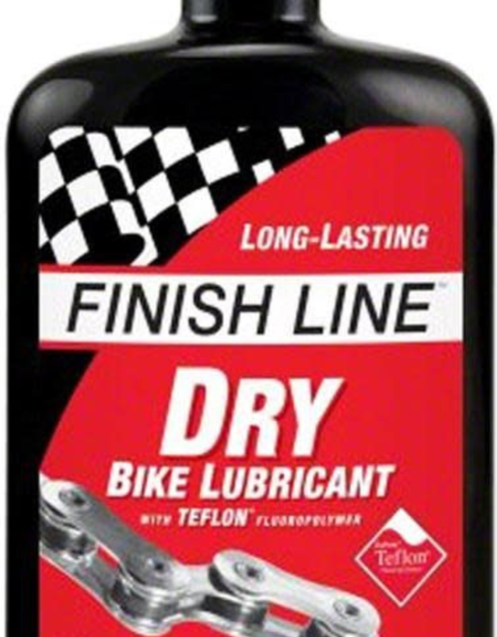 Finish Line Dry Lube with Teflon, Red/Black 118mL (4oz), Drip Vermont