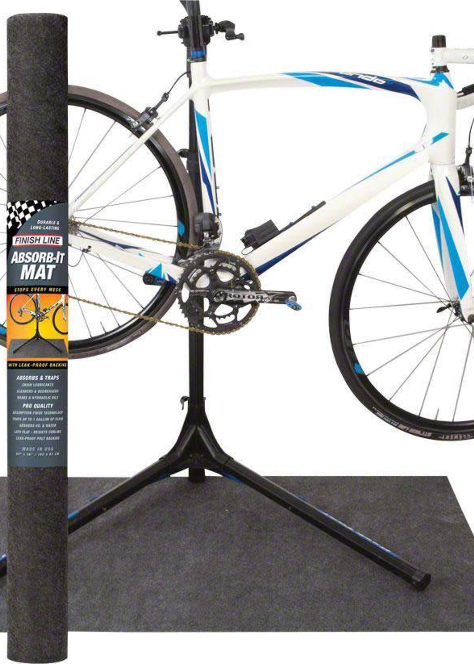 Finish Line Absorb-It Mat, Large 36" x 60"