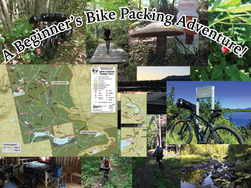 A Beginner's Hut-to-Hut Bike Packing Adventure in Maine!