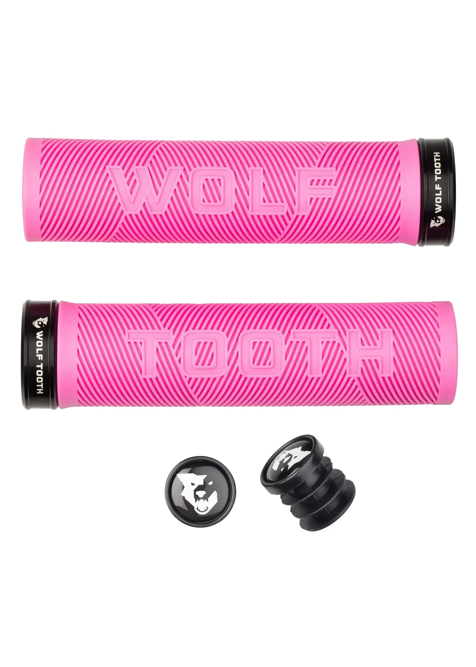 Wolf Tooth Echo Lock On Grips Pink