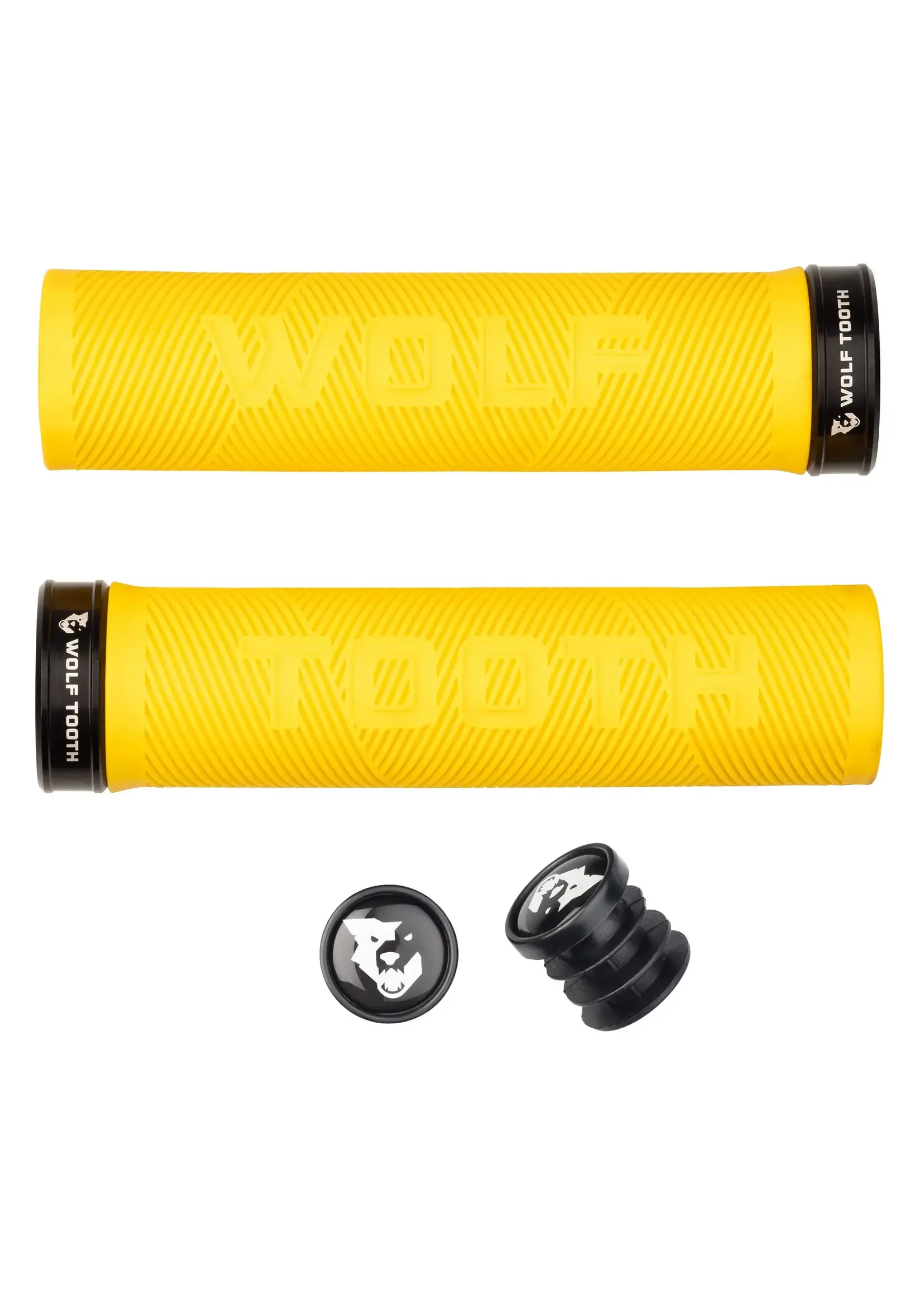 Wolf Tooth Echo Lock On Grips Yellow