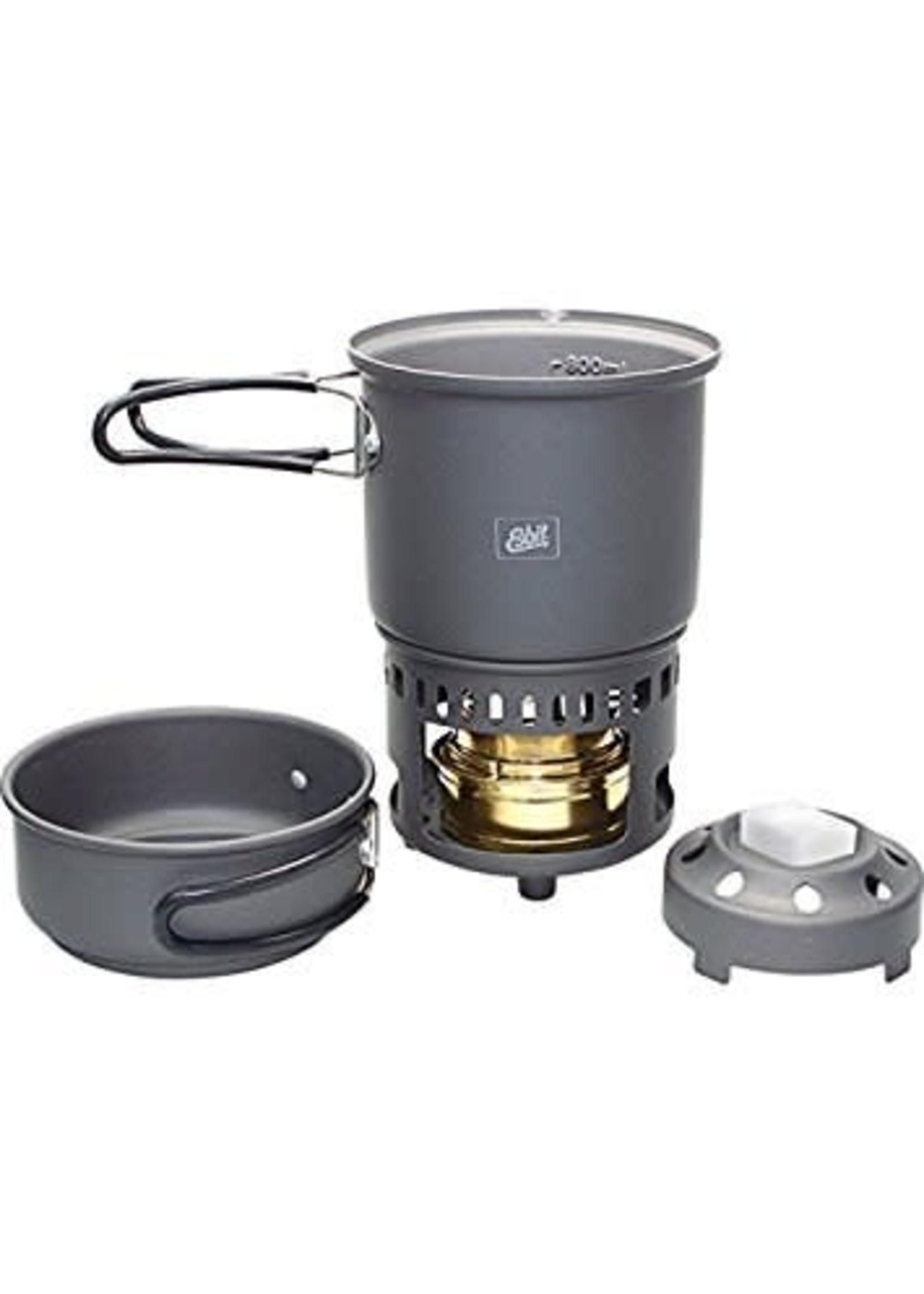 Esbit Aluminum Alcohol Burner and Cookset