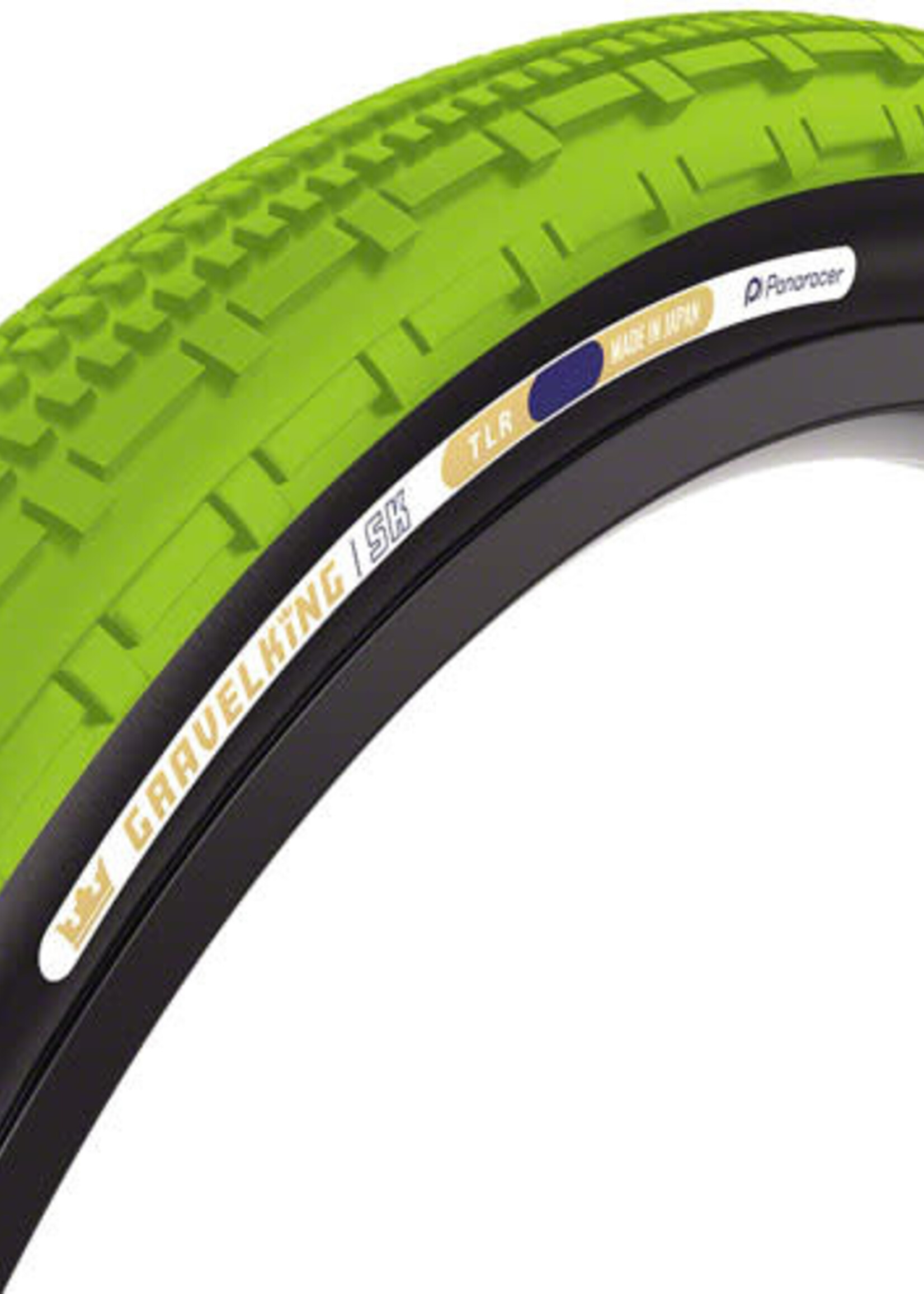 Panaracer Panaracer GravelKing SK Tire - 700 x 40, Tubeless, Folding, Matcha/Black