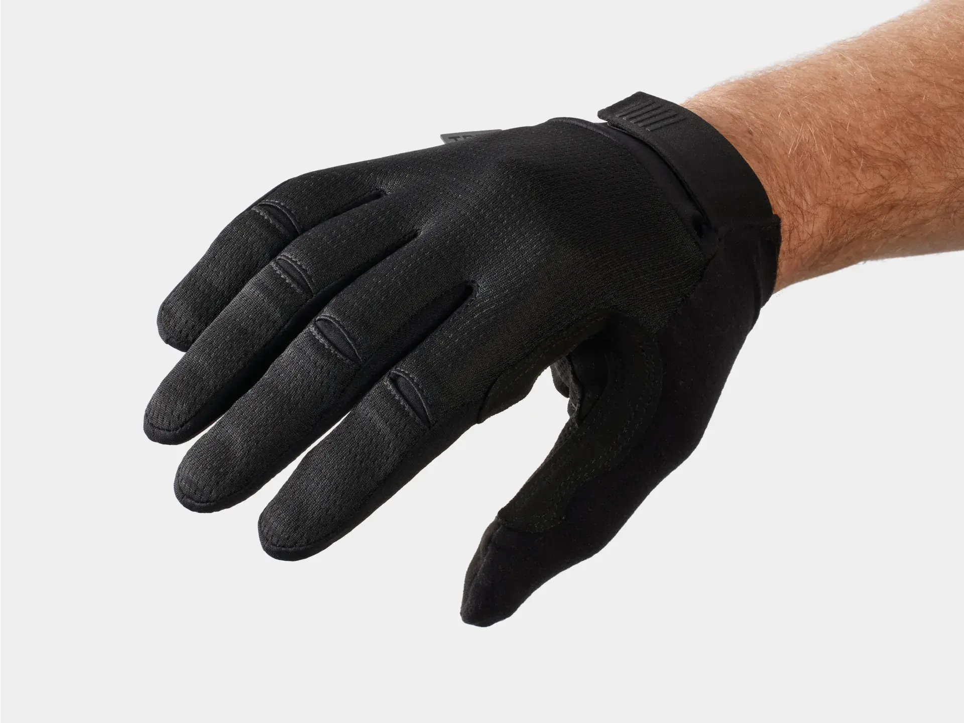 trek bicycle gloves CIRCUIT TWIN GEL CYC GLO wicking upper and durable Ax Suede palm Fox Racing - Dirtpaw Glove