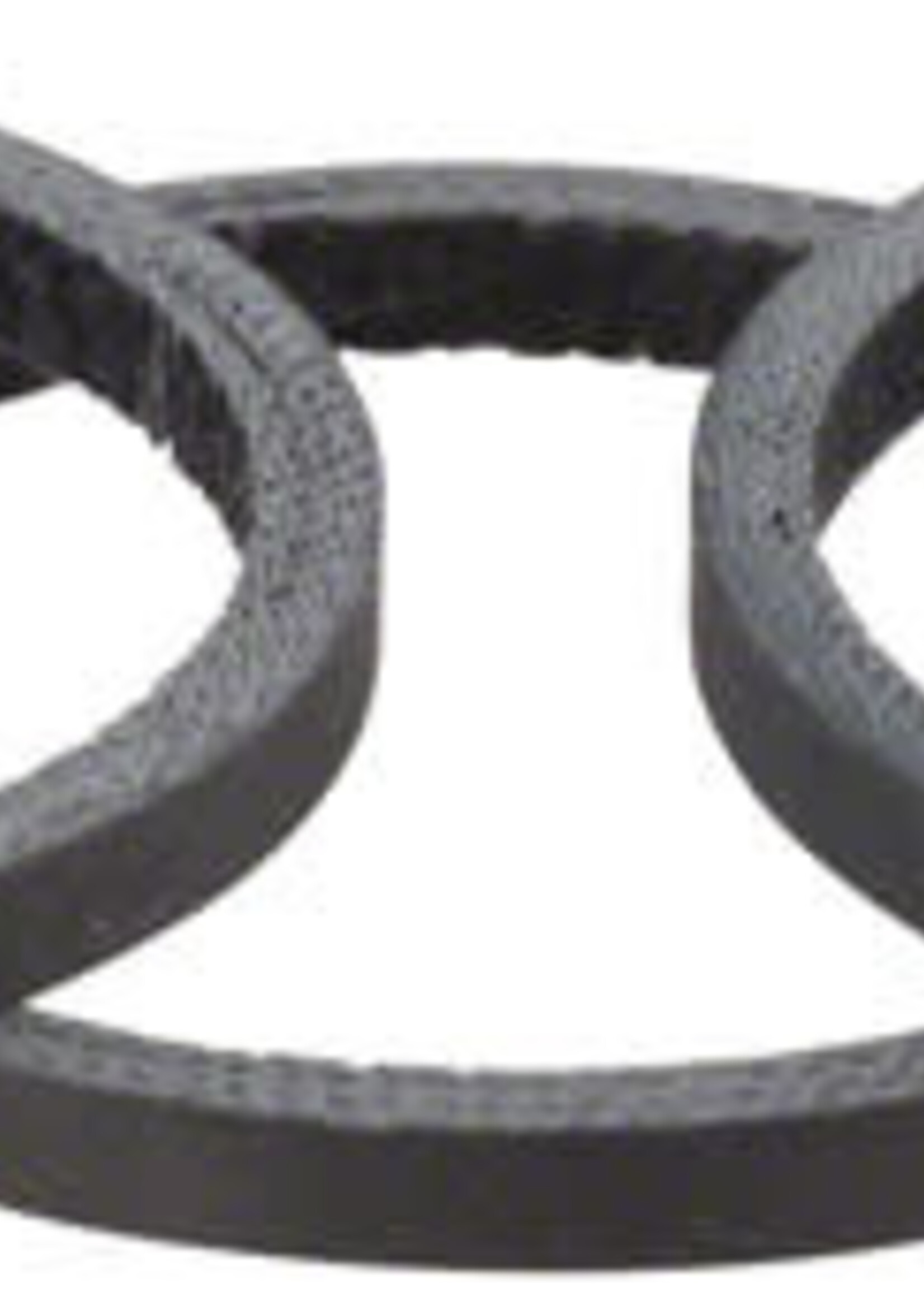 WHISKY 2.5mm UD Carbon Spacer Matte Black 5-pack