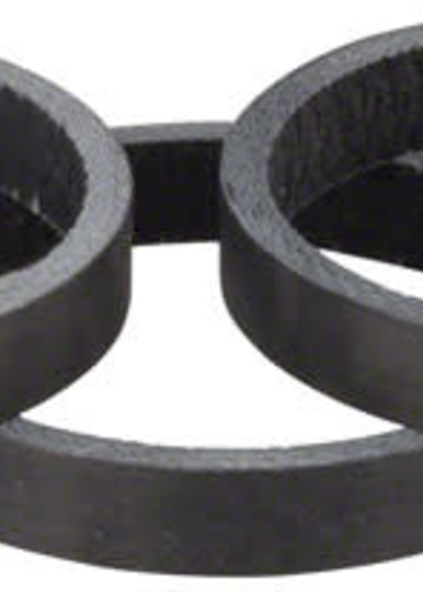 WHISKY 5mm UD Carbon Spacer Matte Black 5-pack