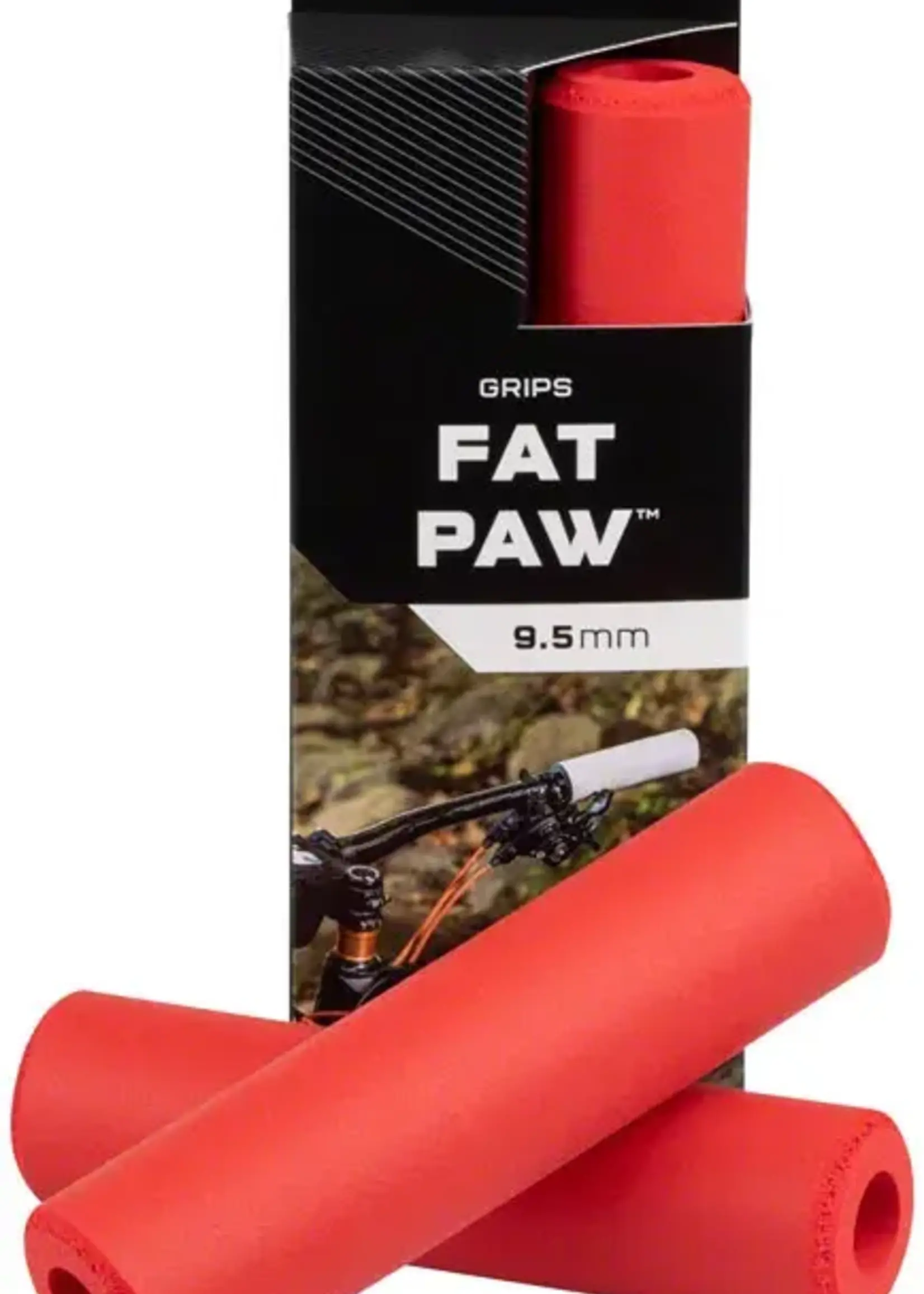 Wolf Tooth Fat Paw Grips 9.5mm Red