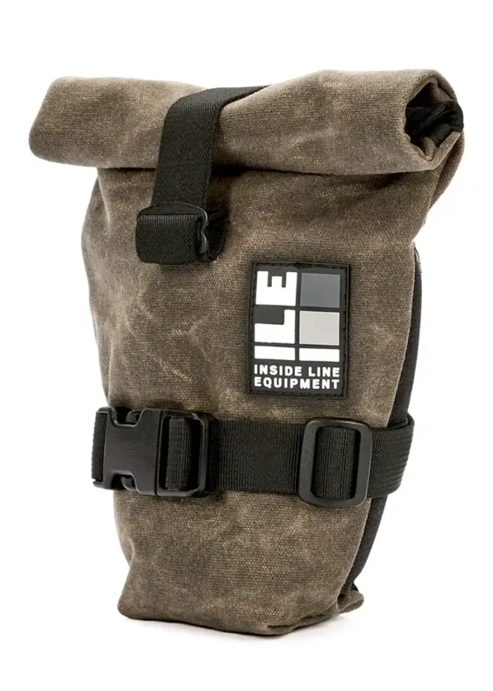 Inside Line Equipment Adventure Seat Bag 3L Tan Waxed Canvas