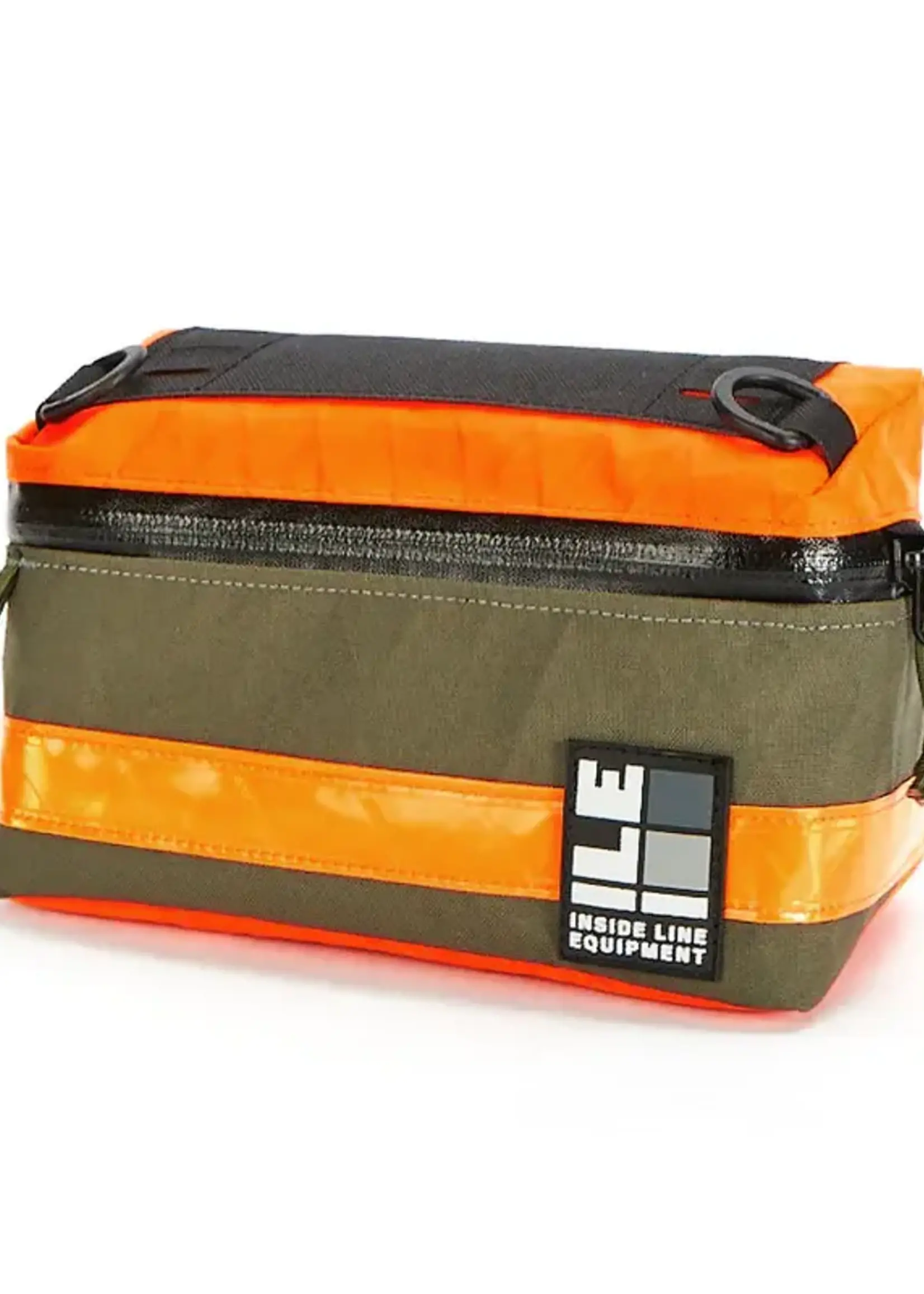 Inside Line Equipment Pilot Bar Bag XPAC Tan/Orange +Reflect