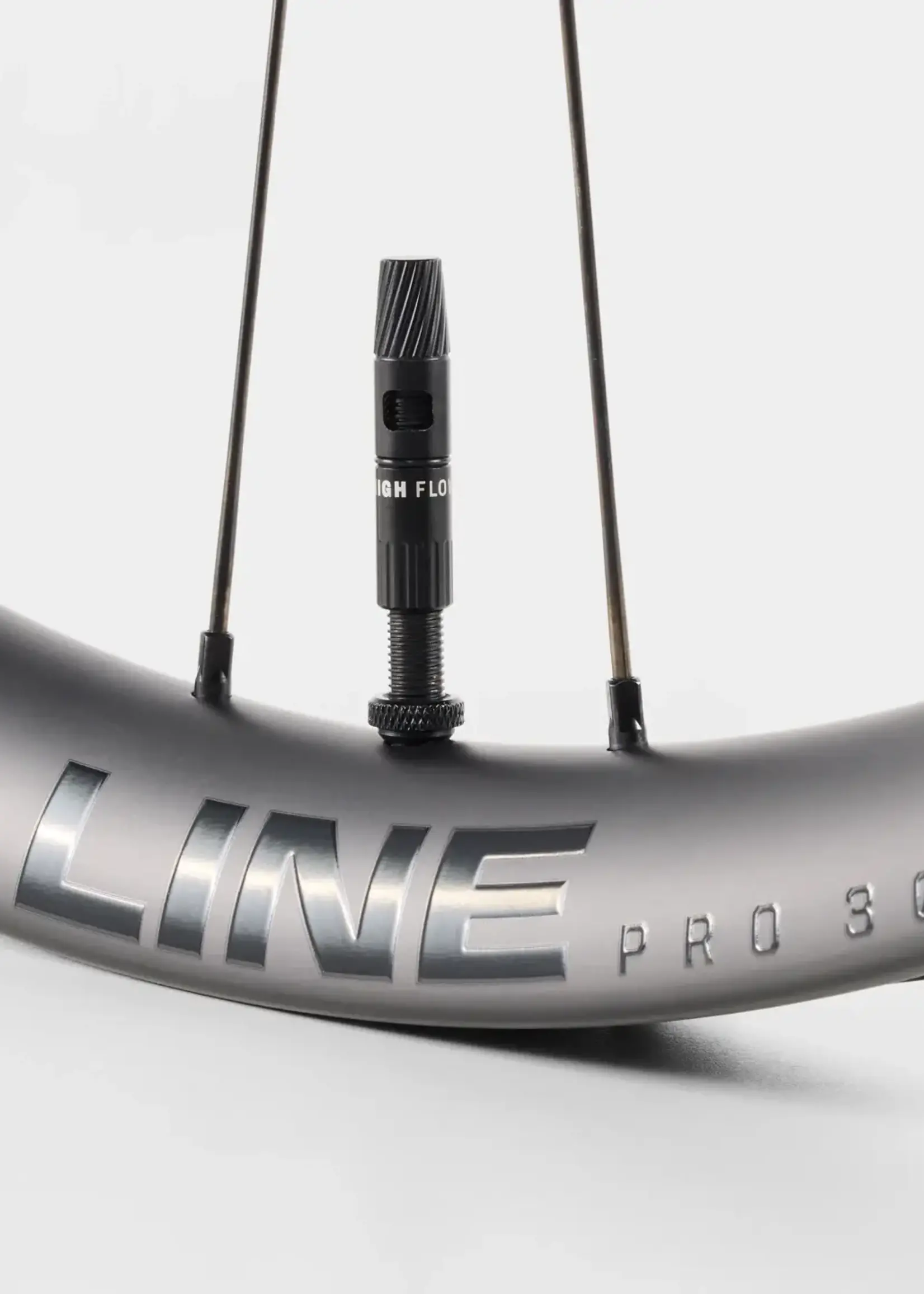 BONTRAGER Bontrager High Flow Valve Adapter Set, Black High Flow Valve Adapter