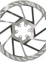 SRAM SRAM HS2 Disc Brake Rotor - 220mm 6-Bolt Rounded Silver/Black
