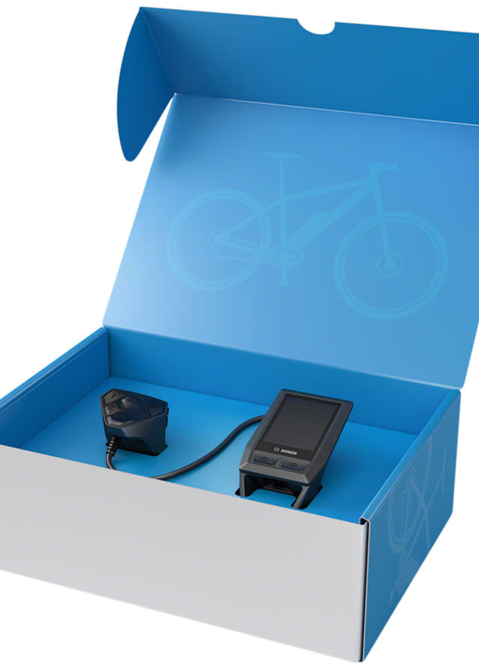 trek Bosch Kiox Aftermarket Kit: Includes Display Kiox Headunit (BUI330), Socket with mounting plate, remote, 1500mm Cable