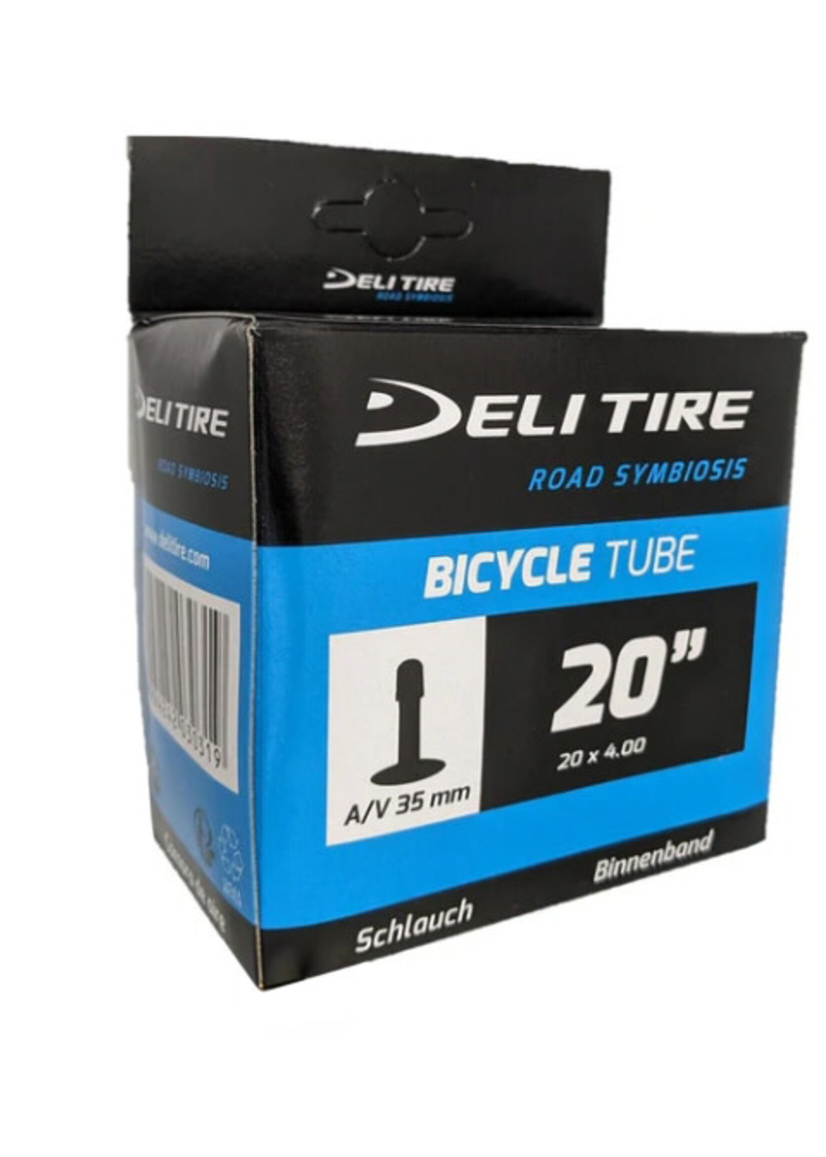 Delium Tire Delium Tire Standard Butyl Tube, 20x4.0-4.5", SV 48mm, Low Lead Ea
