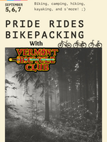 Vermont Bicycle Shop Labor Day Groton Bike Camping Adventure Weekend Ticket (Per Person)
