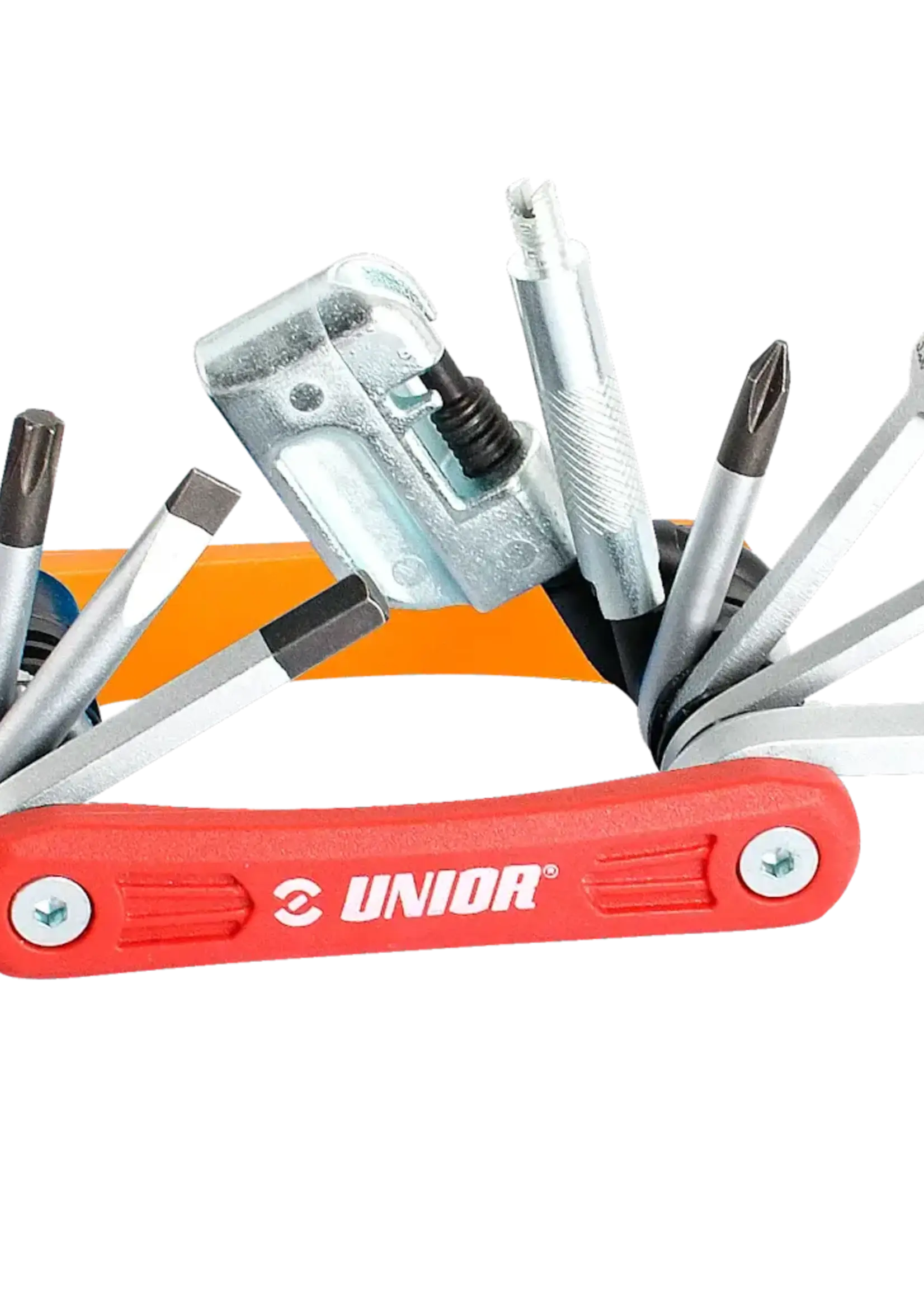 Unior, EURO17, Multi-Tools, Number of Tools: 17, Red/Orange