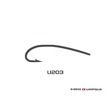 Umpqua Feather Merchants UMPQUA CURVED STRAIGHT EYE U203 50PACK