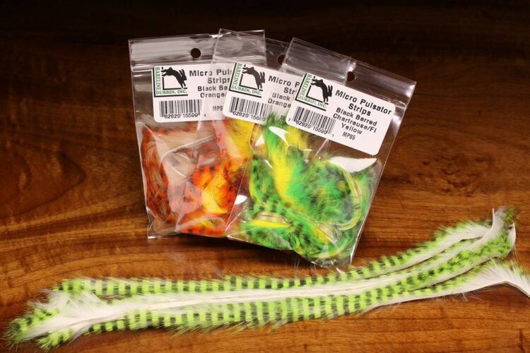 Hareline Dubbin MICRO PULSATOR STRIPS
