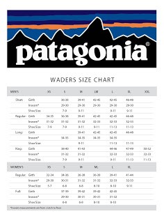 Patagonia Rio Gallegos Size Chart